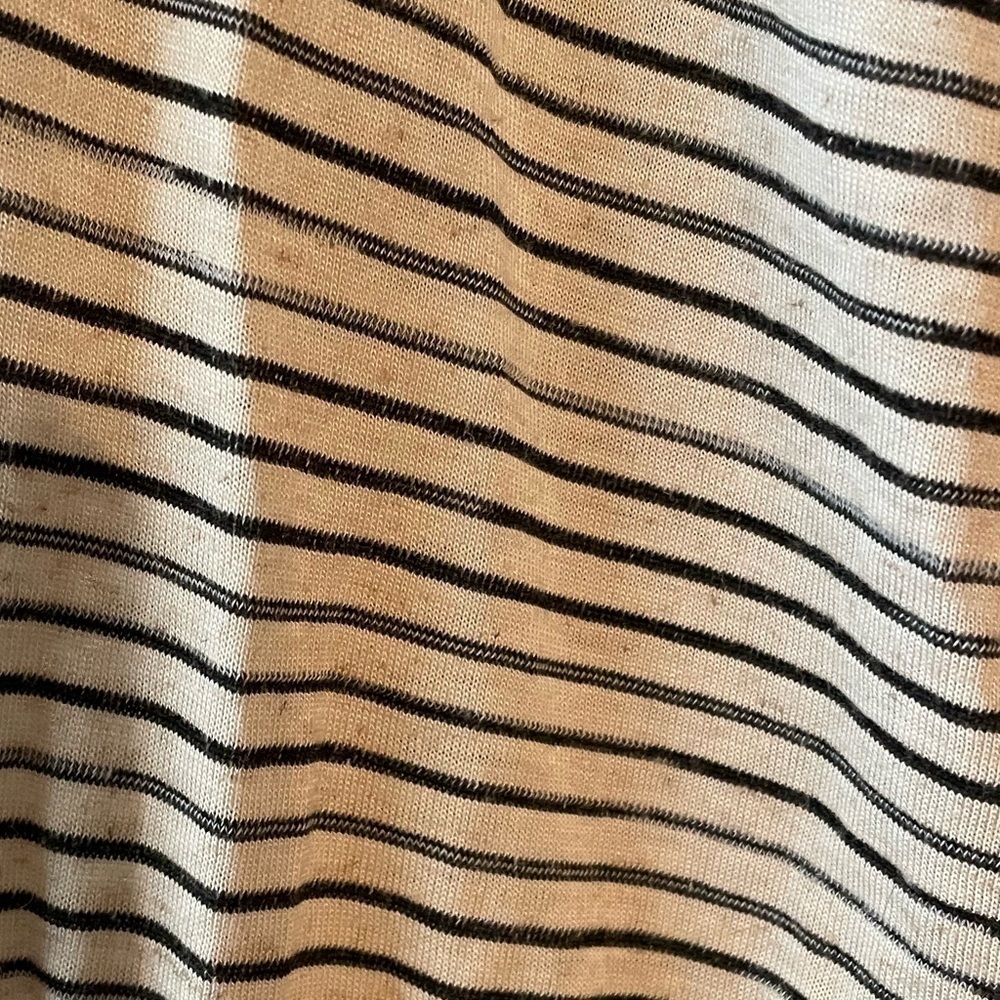 Derek Lam casual drop waist striped mini dress, size L, excellent condition - Picture 5 of 9